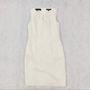 Brooks Brothers cream colored dress women’s sz 6